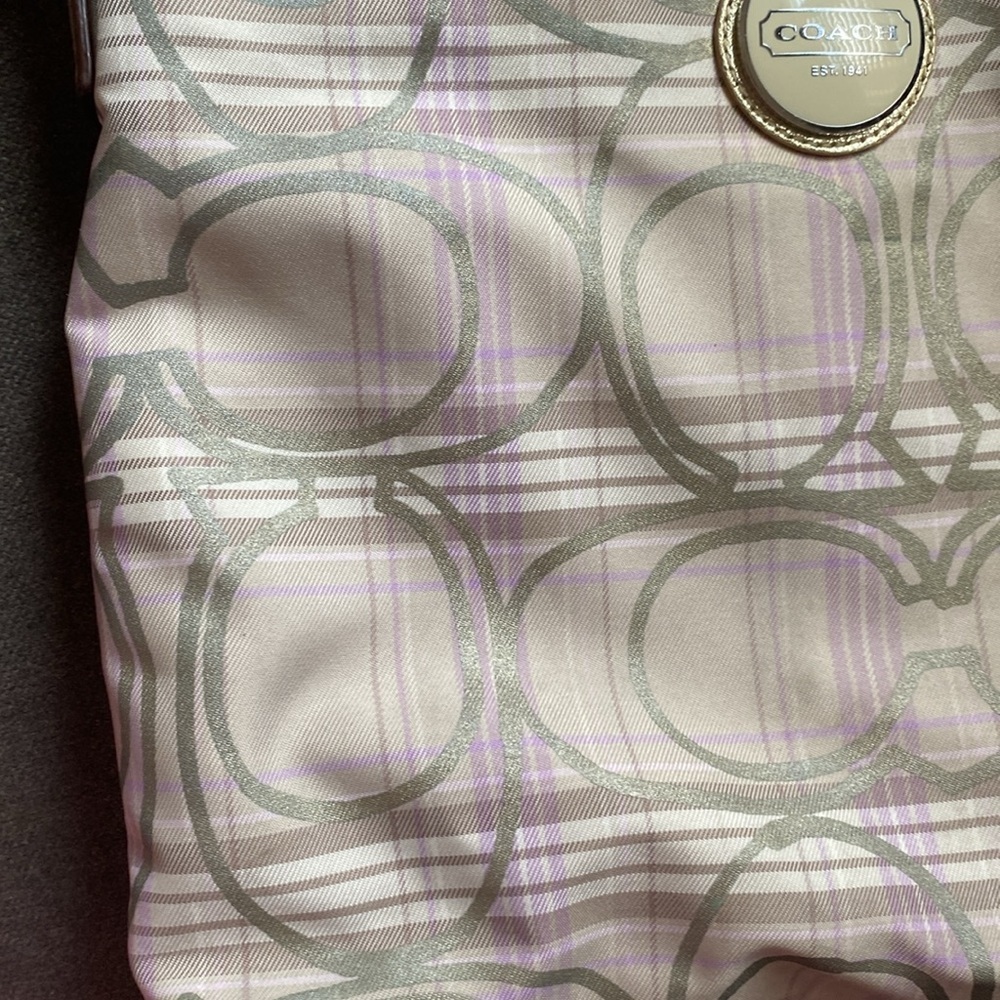 Coach tartan classic bag - Picture 3 of 10